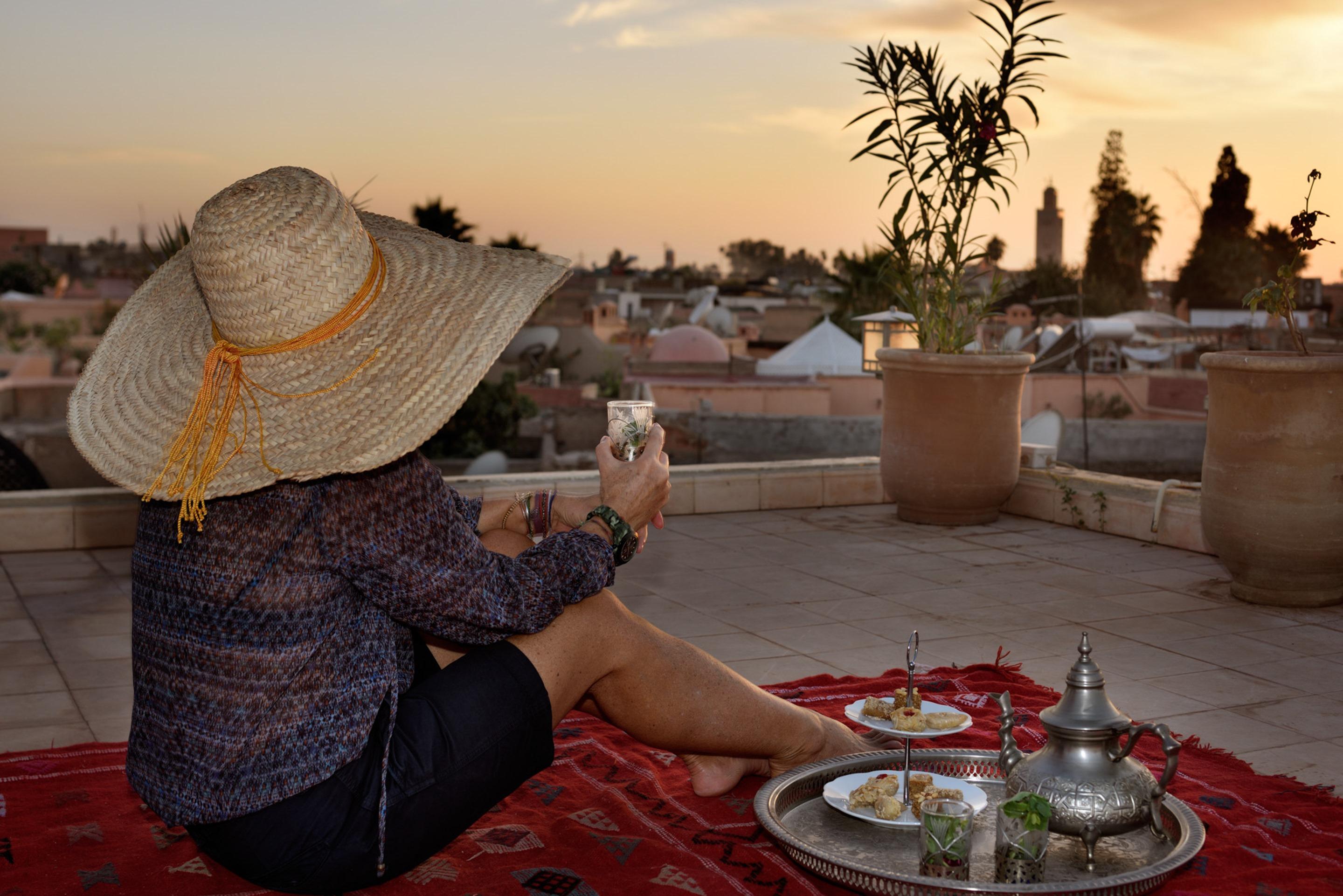 Riad Les Ammonites And Spa Маракеш Екстериор снимка
